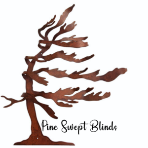 Pine Swept Blinds